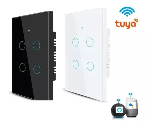 Interruptores inteligentes Wi-Fi (2, 3 e 4 botões)