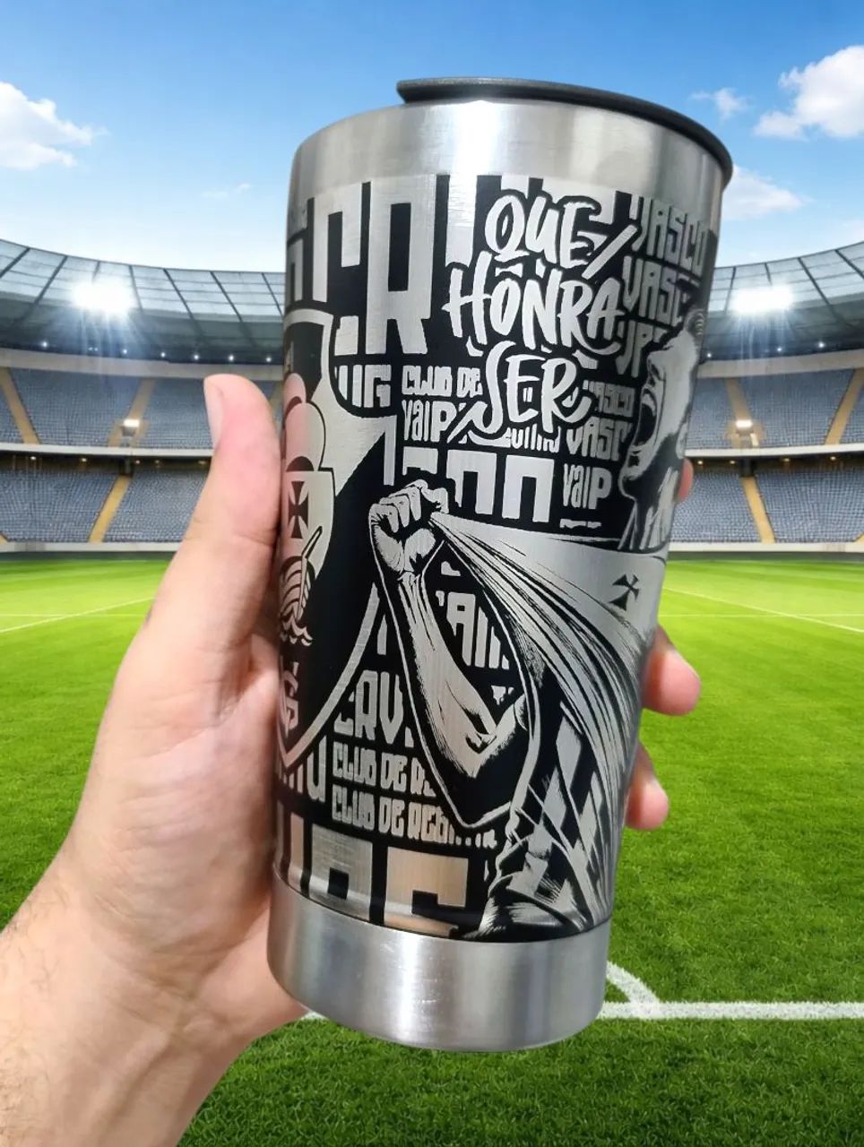Copo Térmico Personalizado Vasco - Foto 3