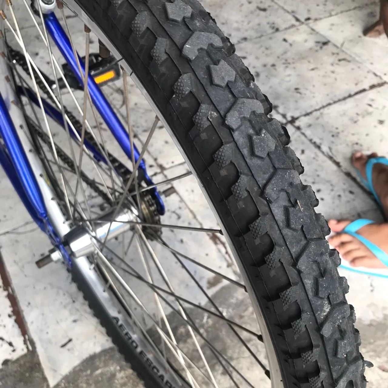 Bike 26 com aro aero e inox - Foto 2