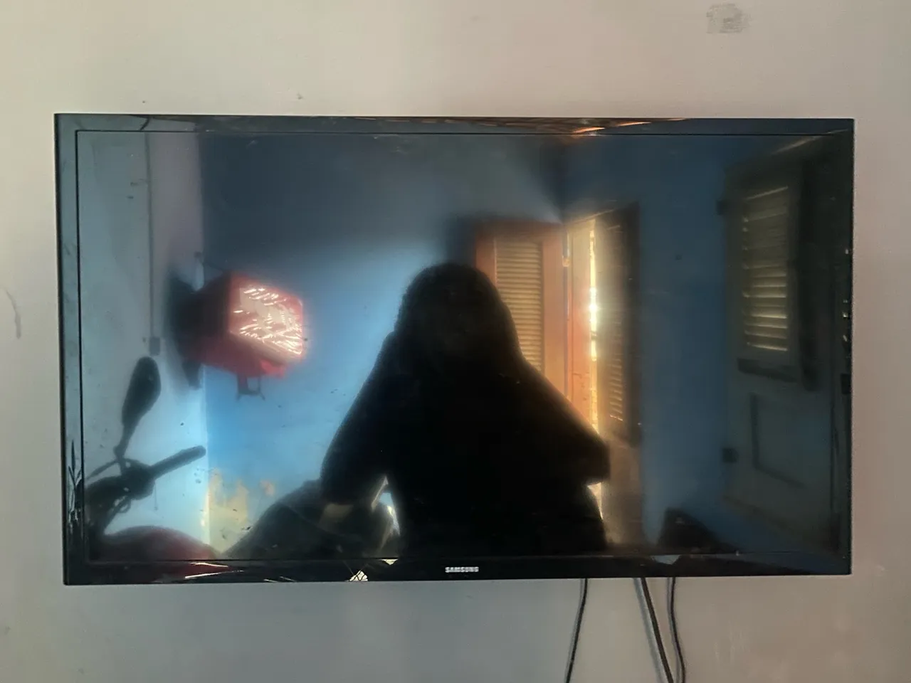 TV Samsung - tela plana