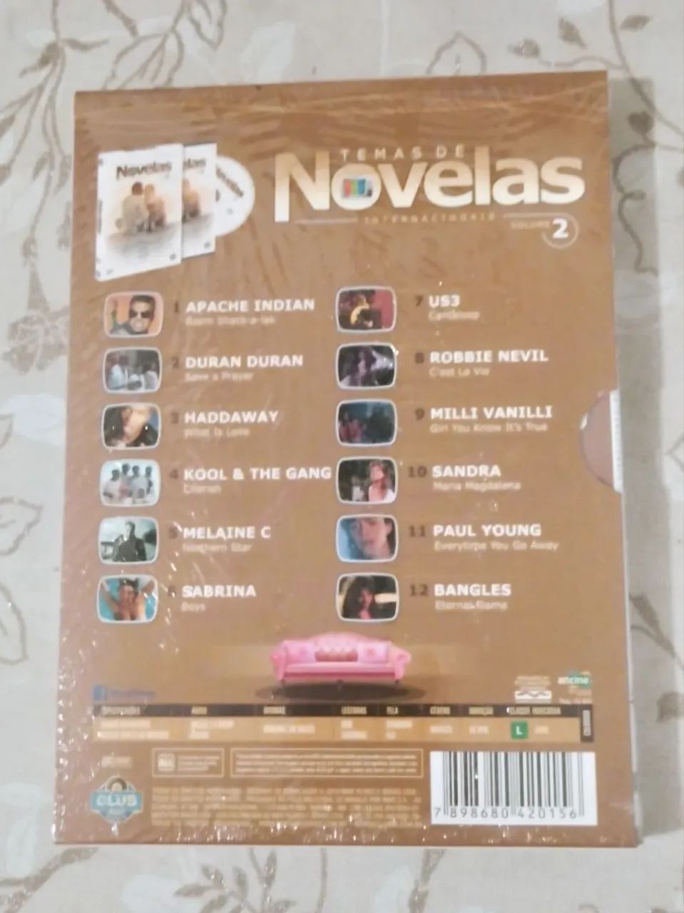 DVD Temas Novelas Internacionais Volume 2 - Foto 2