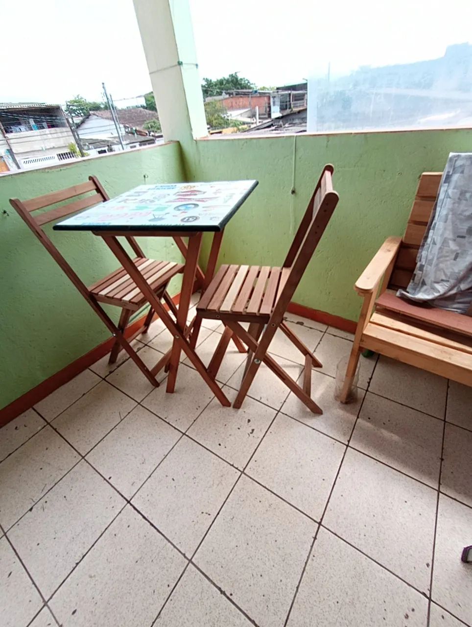 Mesa e Cadeiras estilo Bistrô 