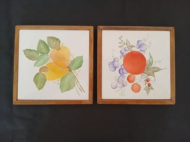 Pratos e Quadrinhos decorativos - Foto 3