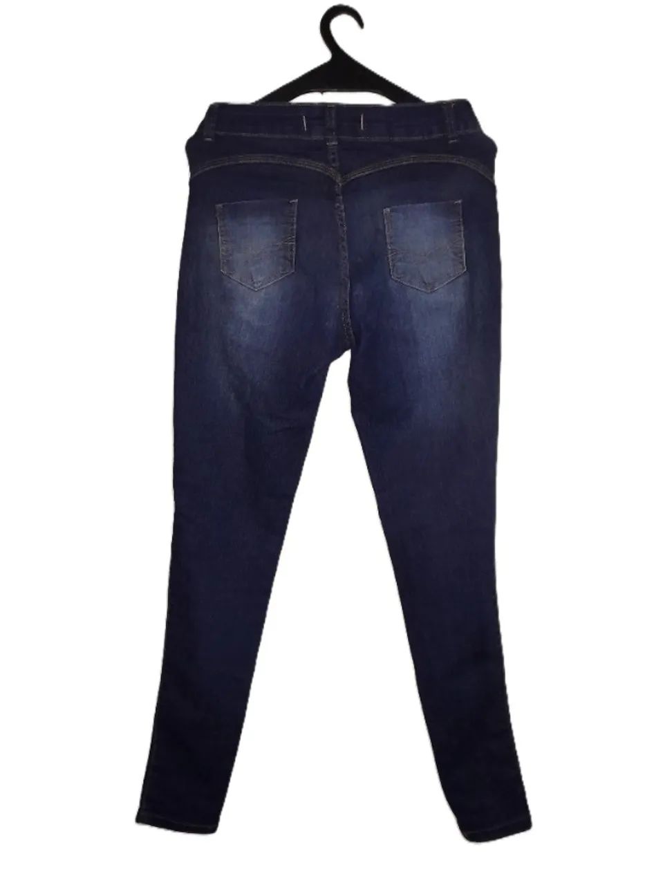 Calça Jeans Feminina destroyed Bangla Jeans - Foto 5