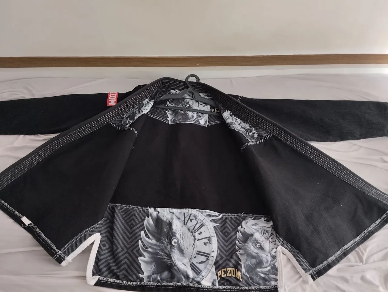 Kimono Trançado Preto A3 - Foto 2