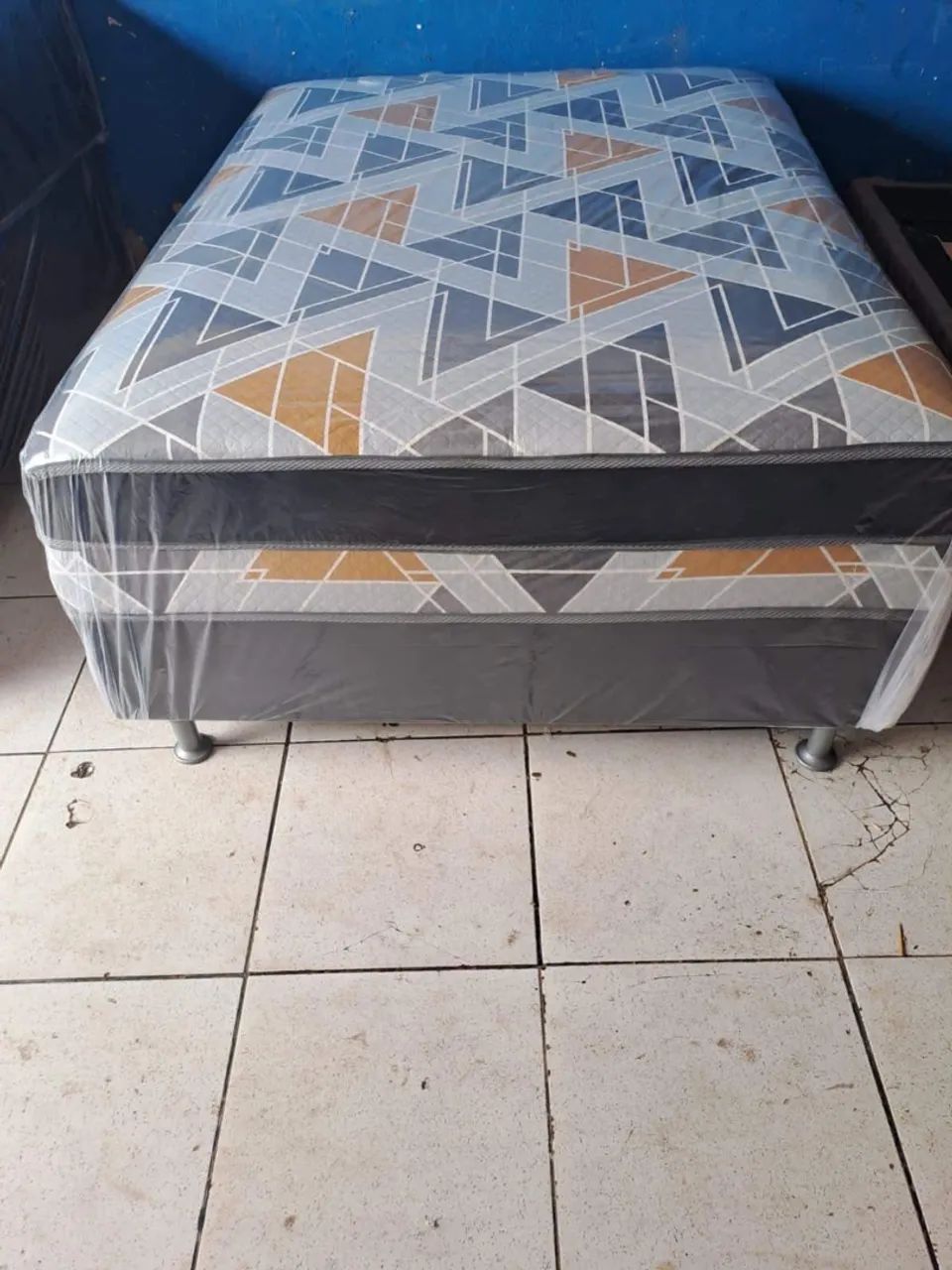 Cama Box Casal espuma, Molas, Ensacadas entrega grátis  - Foto 5