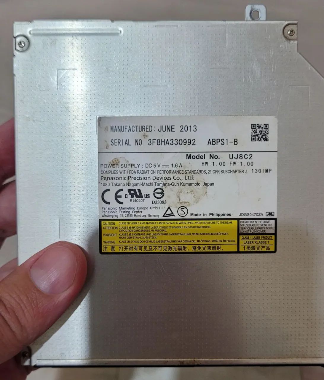 Lote 3 drives dvd rw - 1 desktop ide LG, 2 laptop notebook leitor CD DVD PC computador - Foto 4