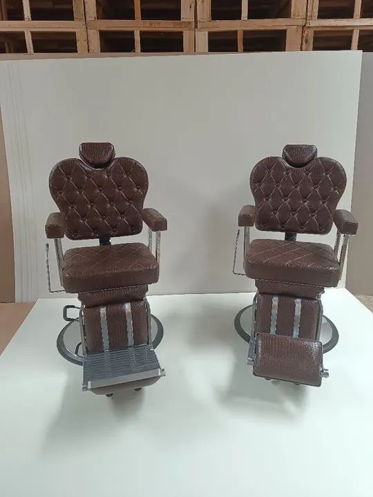 Poltrona de Barbeiro TITÃ - Luxo e Conforto - Foto 3
