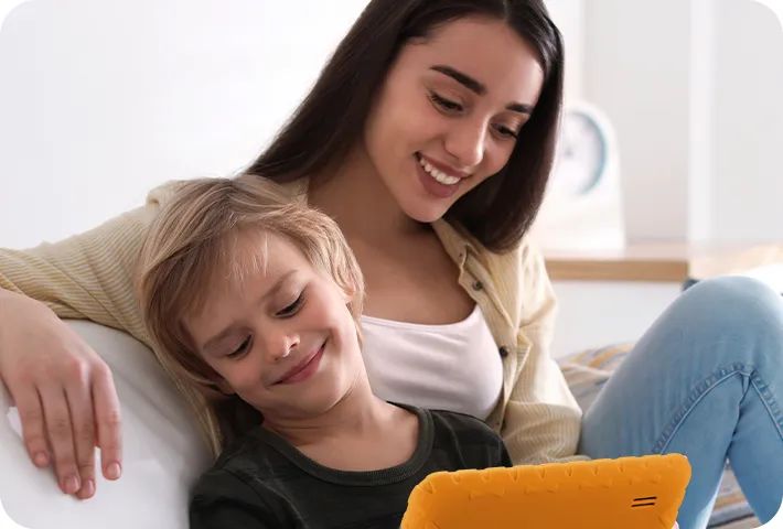 Tablet Infantil Kid Pad Laranja 64?GB - Wi?Fi, Câmera, Controle Parental - Foto 2