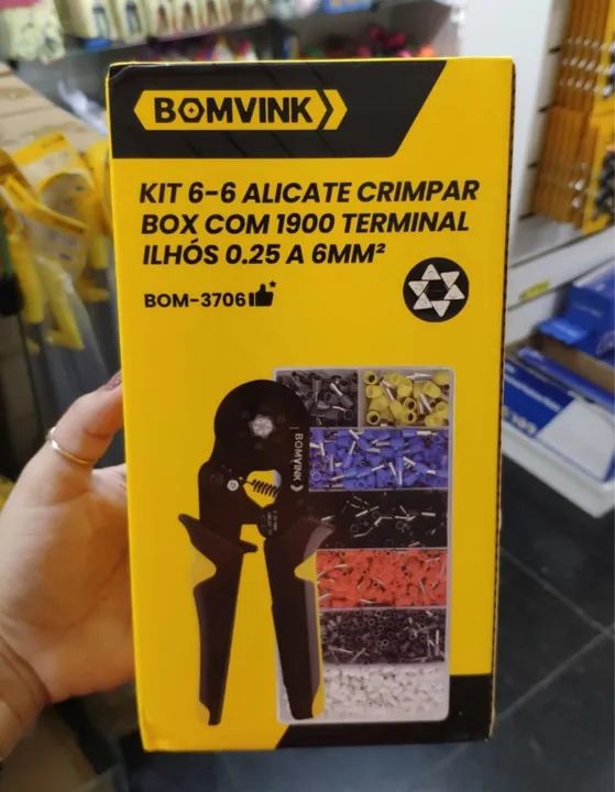 Alicate crimpar box  - Foto 3