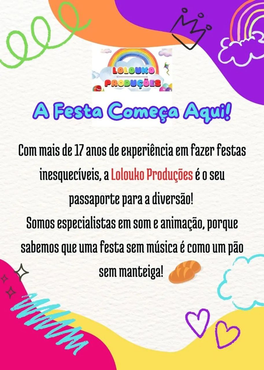 Animação Total em Festas e Eventos