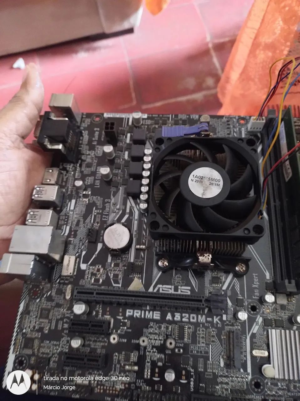 Kit placa mãe e processador 64312621608066121