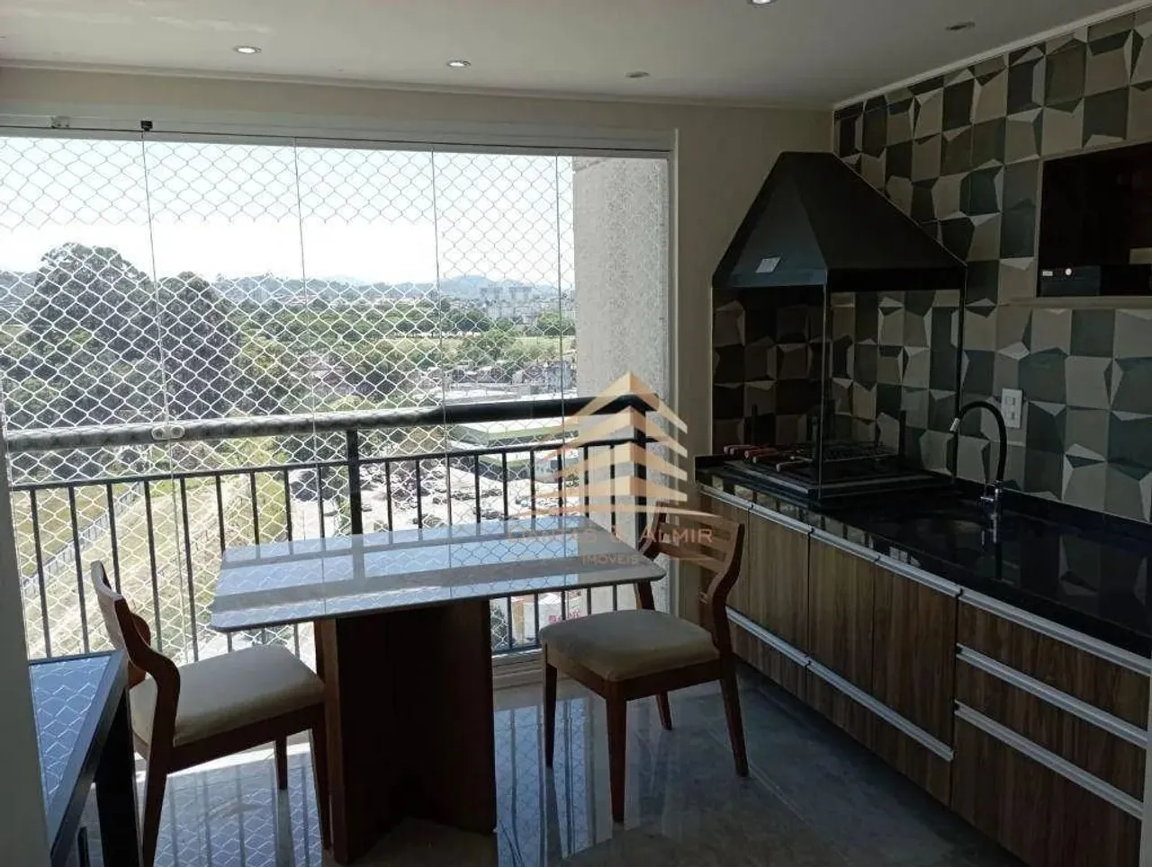 Studio Cidade Maia com 1 dormitório para alugar, 38 m² por R$ 3.625/mês - Picanço - Guarul