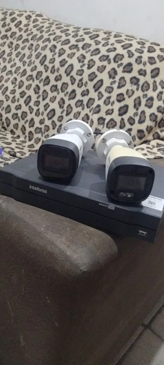 Kit CFTV Intelbras com 2 Câmeras e DVR