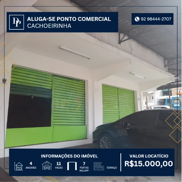 Aluga-se Ponto Comercial na Cachoeirinha