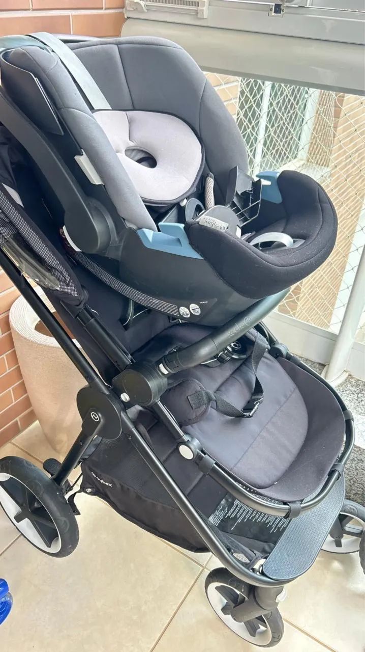 Carrinho Bebe Cybex Balios + bebe conforto