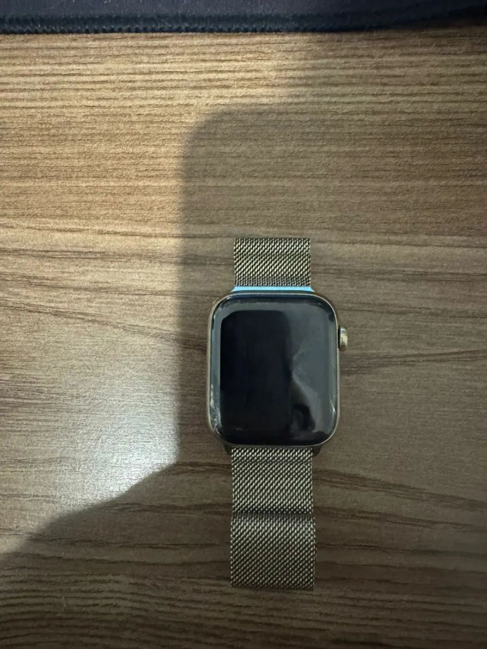 Apple Watch Series 6 (GPS + Celular) 44mm Dourado - aço inoxidável - Foto 2