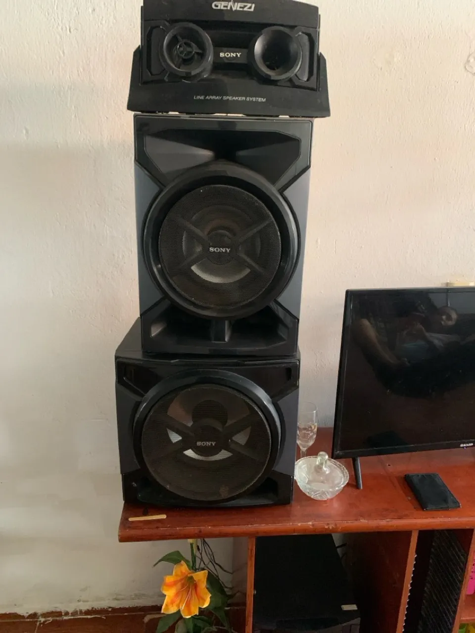 Aparelho de Som Sony Genezi