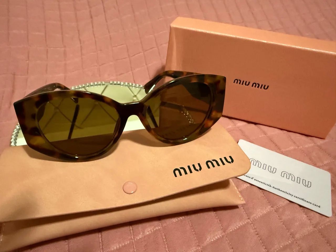 óculos de sol miu miu