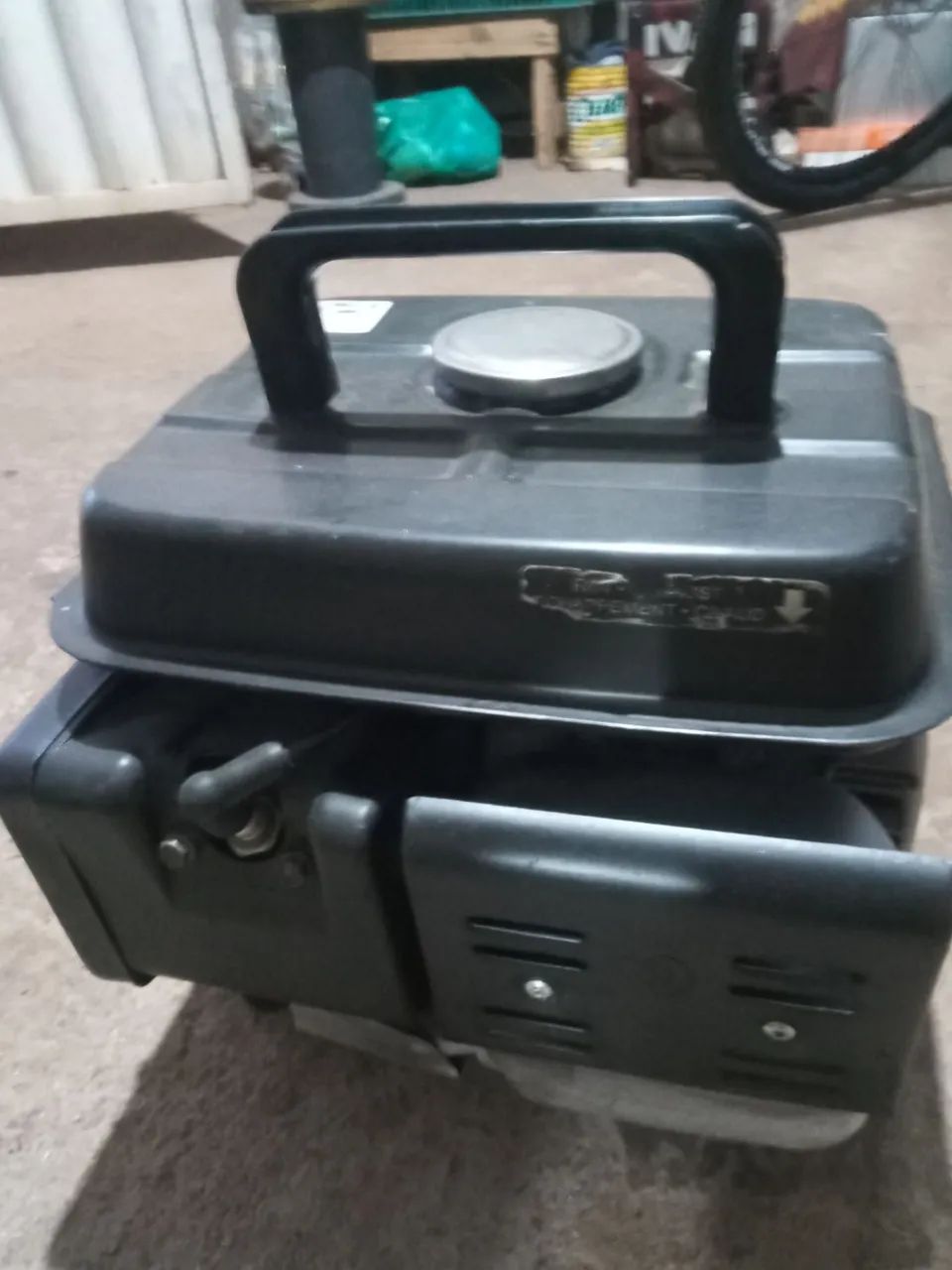 Gerador de energia a gasolina e óleo dois tempos  - Foto 3