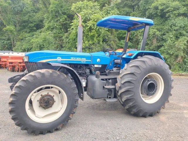 Trator New Holland - NH 7630, Plataformado. Fabricação 2022 - Foto 2