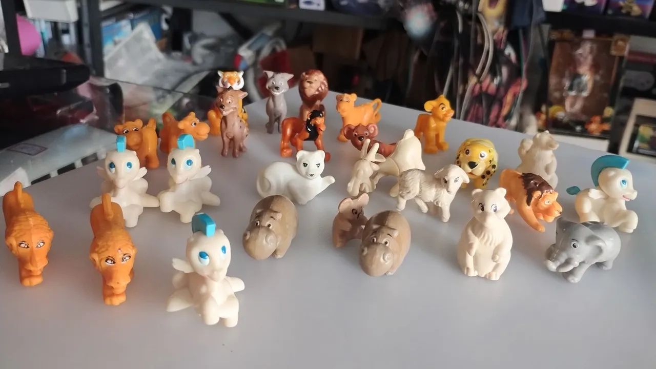 Coleção de miniaturas de animais da selva - Foto 2