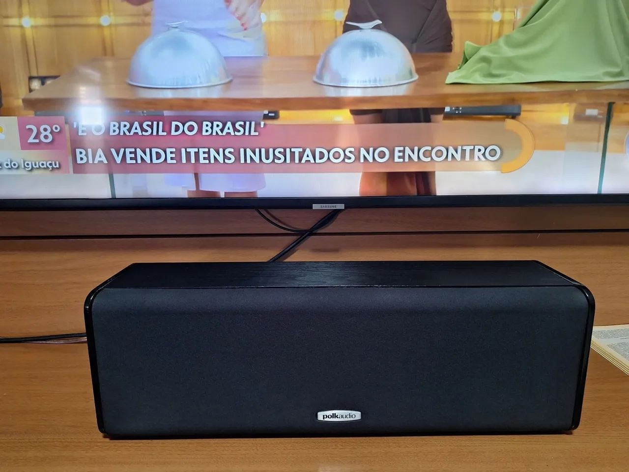 CAIXA CENTRAL POLKAUDIO CS10 125W - Foto 5