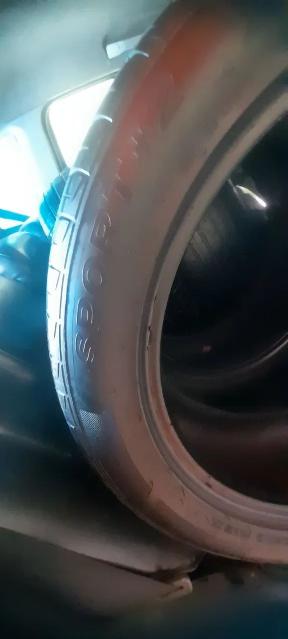 VENDO PNEUS ARO 19 235/50 ZR19 103 W XL EM BOM ESTADO. - Foto 5