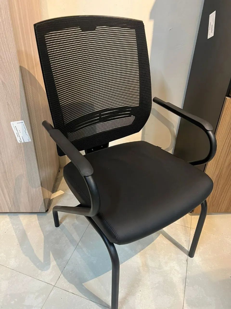 CADEIRA DIRETOR TELADA FIXA NEW OPUS 