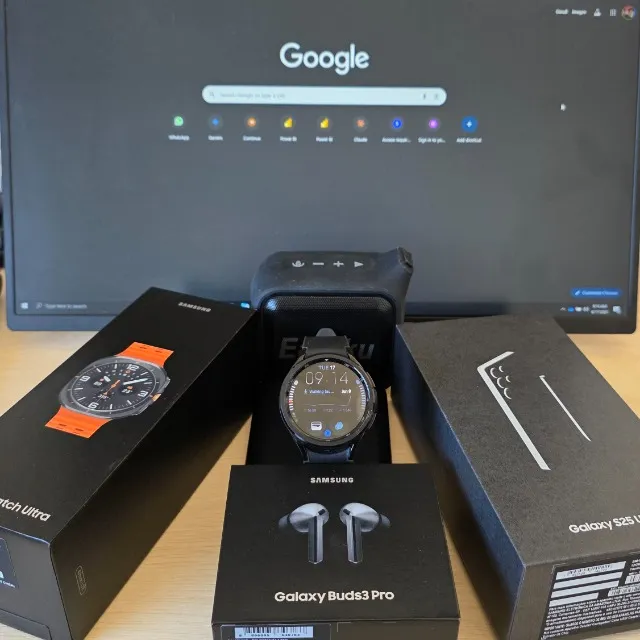 Samsung S25 Ultra 512 & Galaxy Watch Ultra & Galaxy Watch 6 & Galaxy Buds 3 Pro