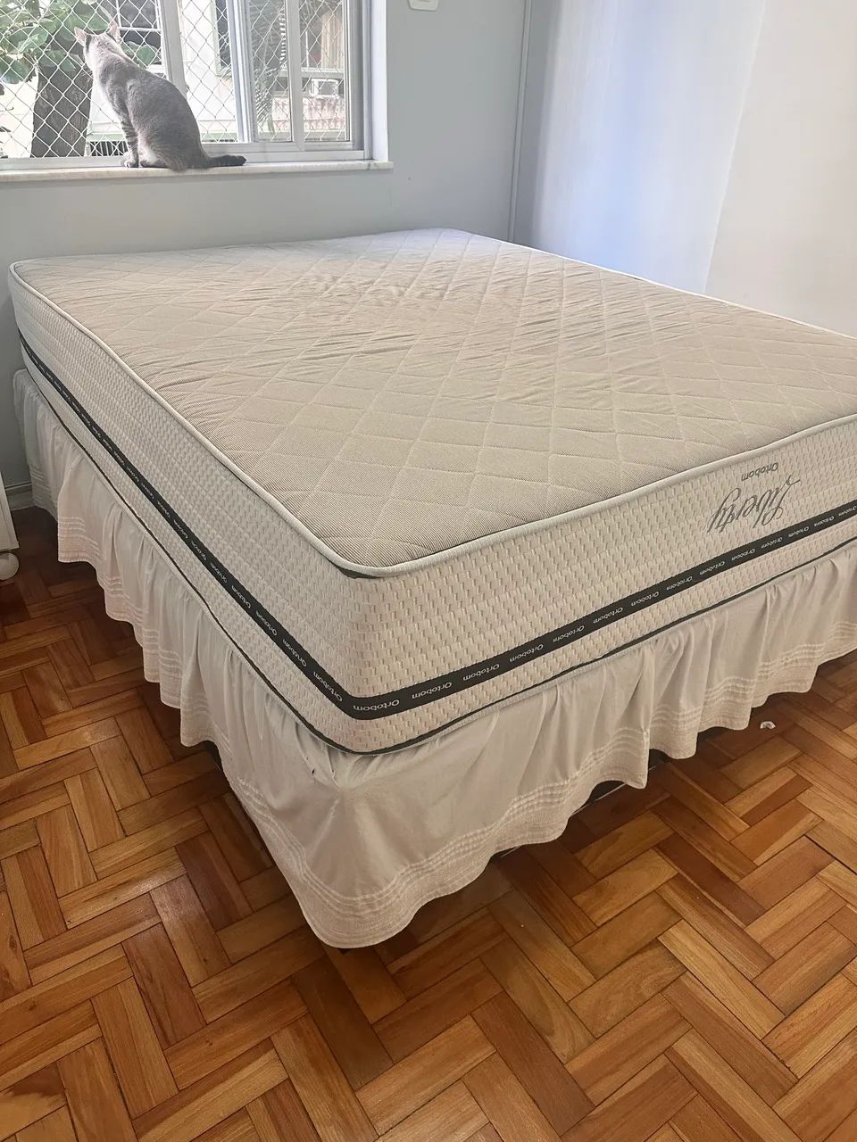 Colchão Liberty Queen + Box Ortobom - Foto 4