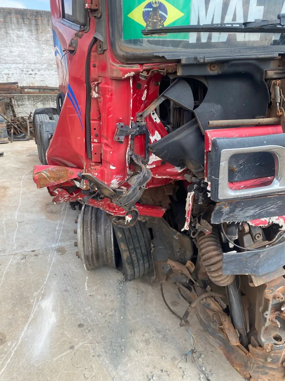 Cabine Scania 124 R380 2007 Série 4 para recuperação  - Foto 8