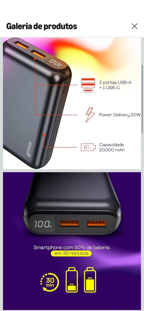 Carregador  - Foto 2