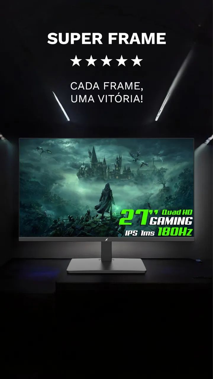 27-inch SuperFrame QHD Gaming Monitor, 180Hz419359512844707840