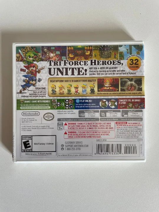 The Legend Of Zelda - Tri Force Heroes - Nintendo 3DS - Lacrado - Foto 2
