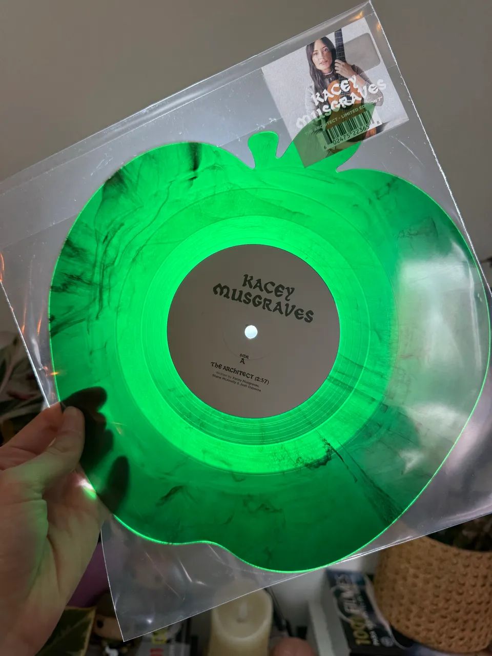 LP Kacey Musgraves - The Architect Single Vinil Maçã - CDs, DVDs