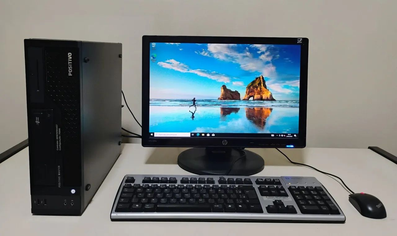 Kit Computador Positivo Intel i3-4160 CPU 3.60GHZ, 8GB RAM e SSD-120Gb com monitor 19 - Foto 3