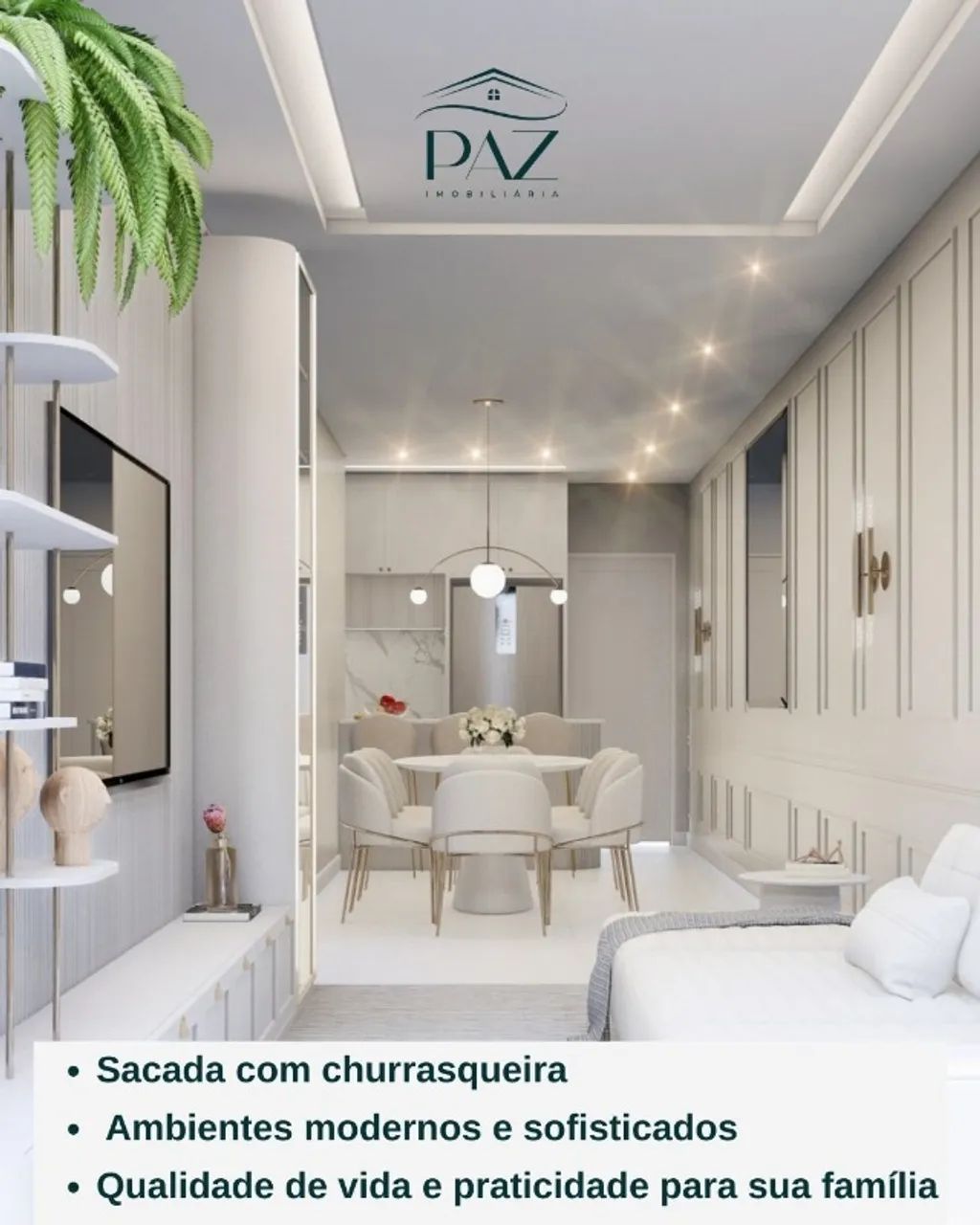 10% de entrada e parcelas de R$ 2 mil até a entrega do apartamento - Foto 5