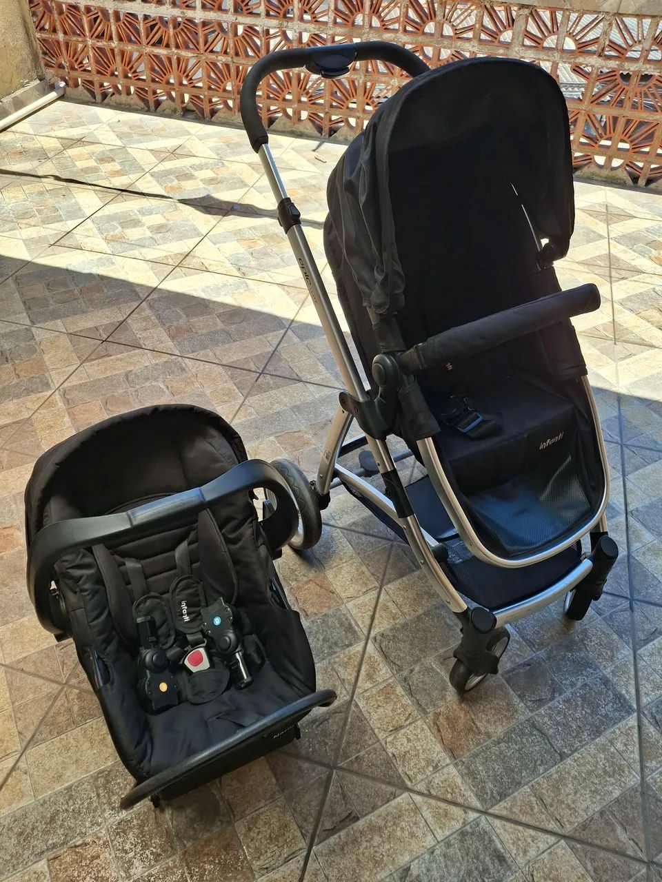 Kit Carrinho de bebê