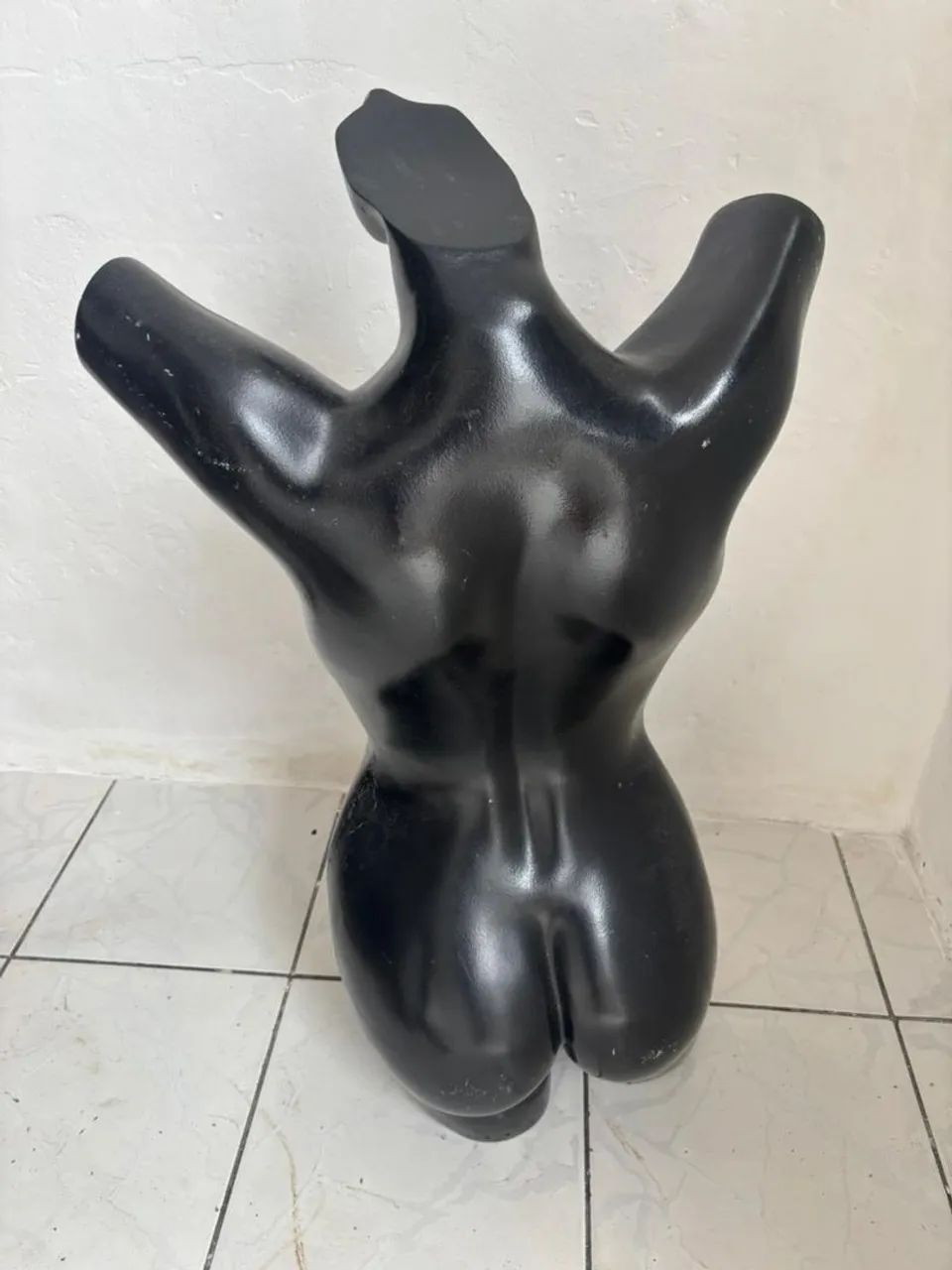 Manequim tronco, preto - Foto 2