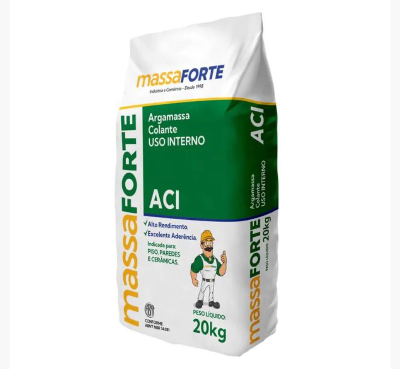 Argamassa Colante para Uso Interno - Massa Forte ACI 20kg