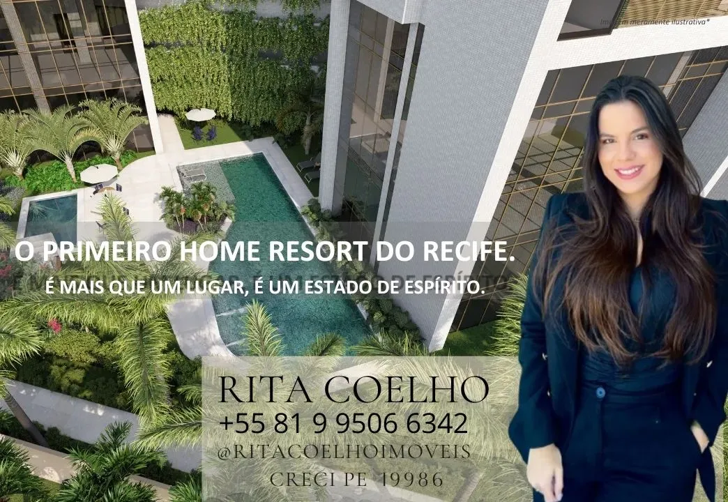 Apartamentos de Alto Padrão - 149 m2 com 4 quartos em Santo Amaro - Recife - PE
