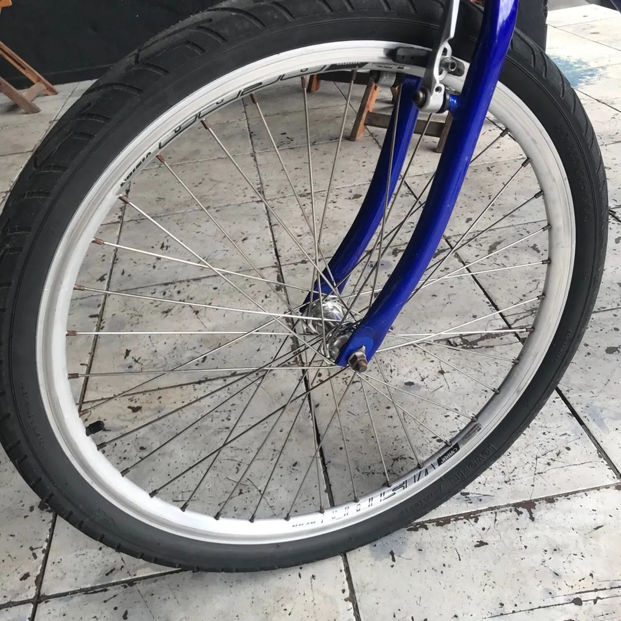 Bike 26 com aro aero e inox - Foto 3