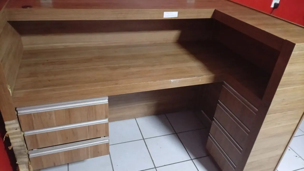 Bancada de madeira - Foto 2