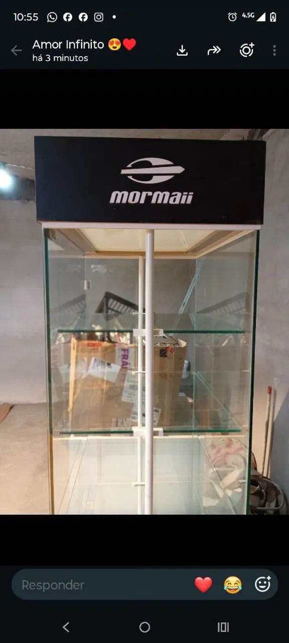 Vitrine expositora vertical vidro  - Foto 4