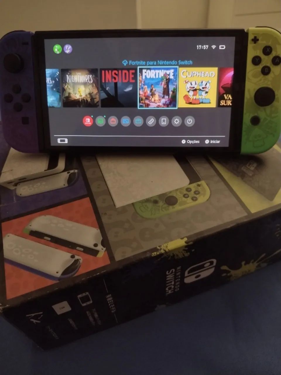 Nintendo Switch OLED edição Splatoon 3 