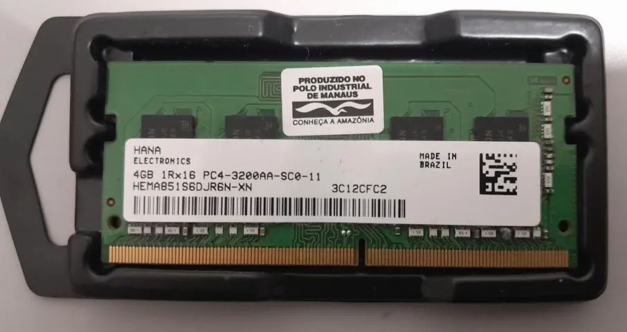Memória RAM Notebook 4GB DDR4 3200MHz  - Foto 2