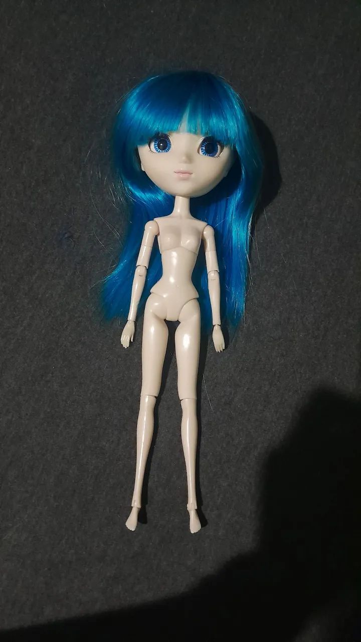 Boneca pullip chelsea cabelo azul  - Foto 3