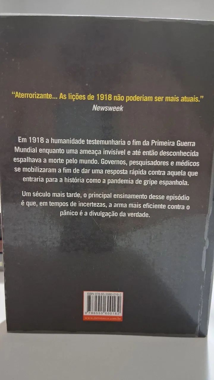 Livro A Grande Gripe _ A história da gripe espanhola - Foto 2