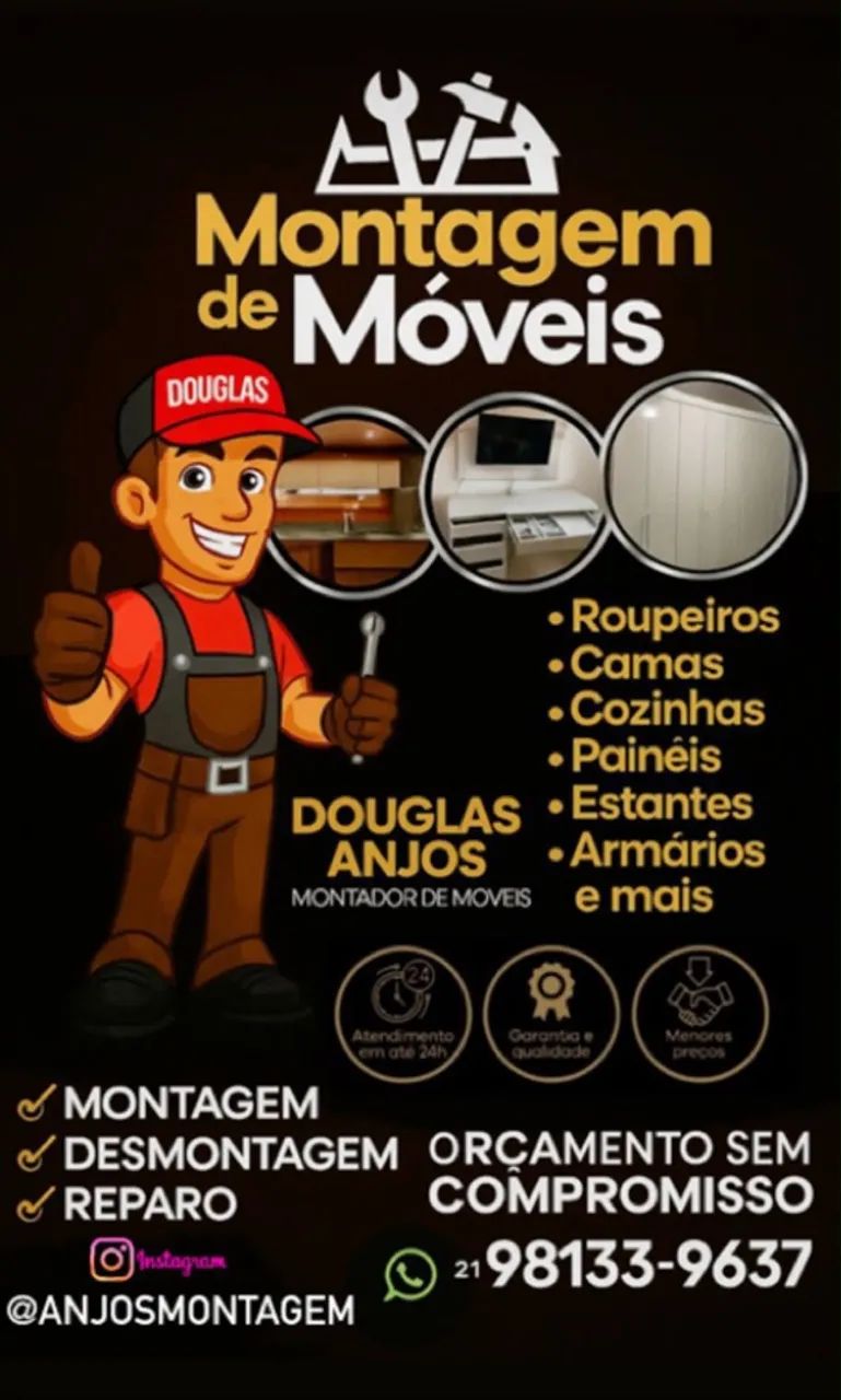 Montador de móveis em geral . ?